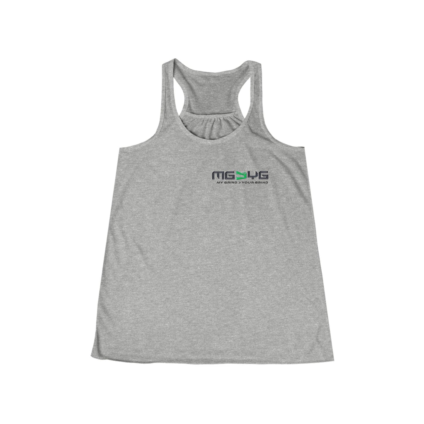 Women's Flowy Racerback Tank - MG > YG