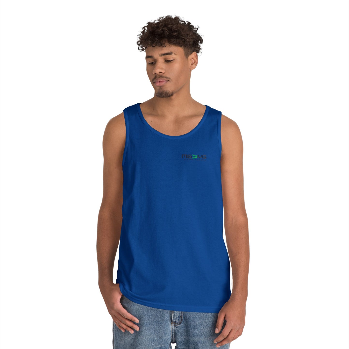 Unisex Heavy Cotton Tank Top - MG > YG