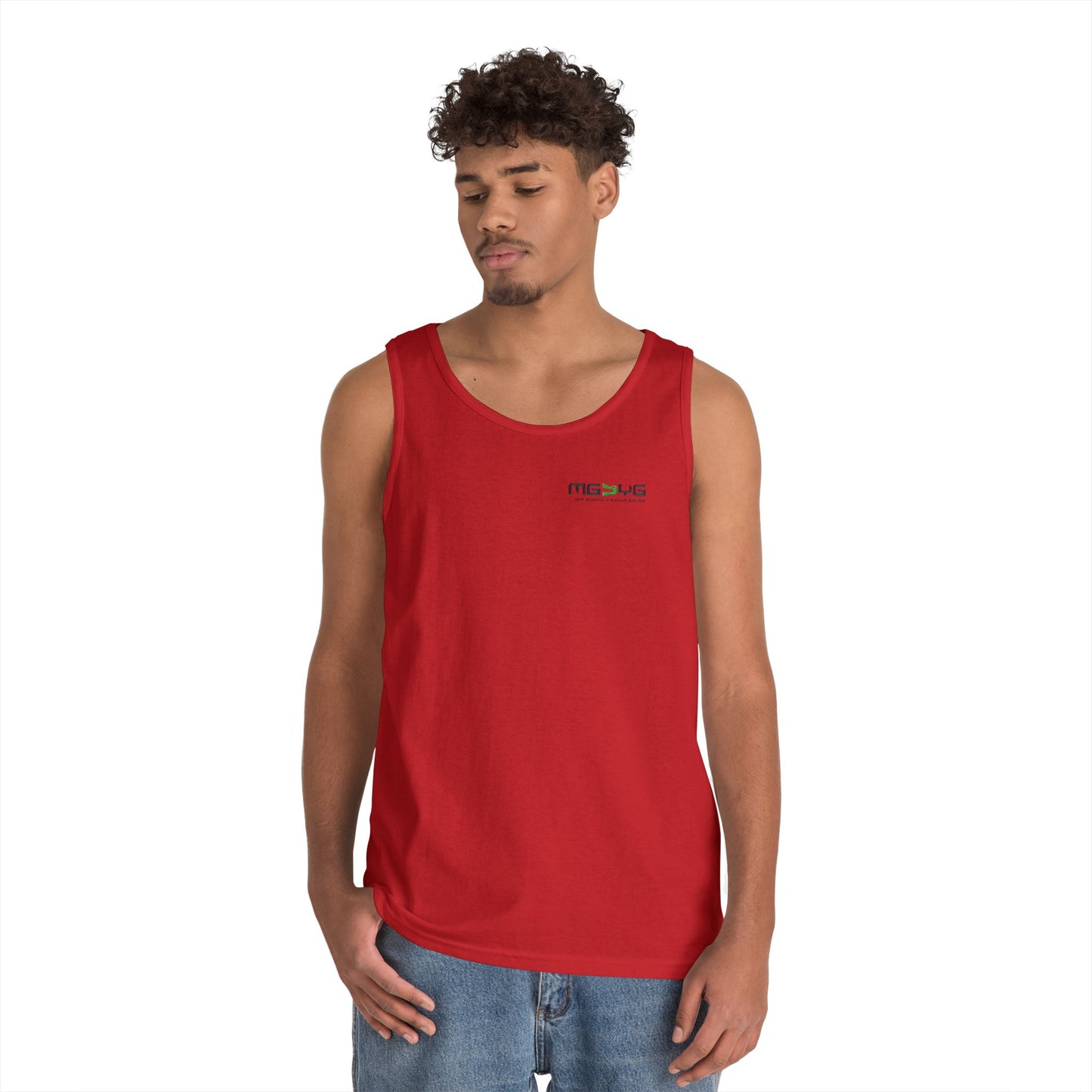 Unisex Heavy Cotton Tank Top - MG > YG