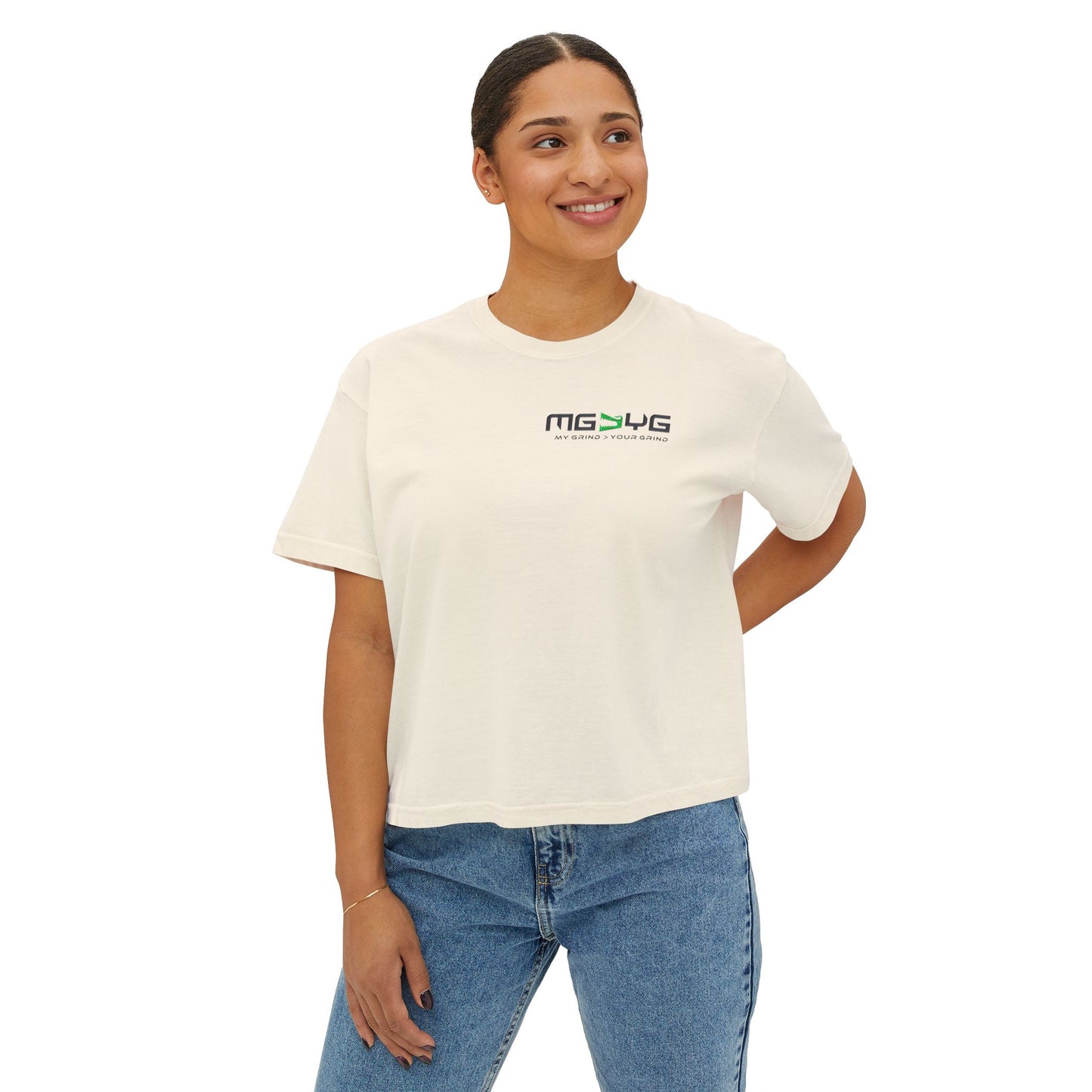 MG > YG Women's Boxy Tee