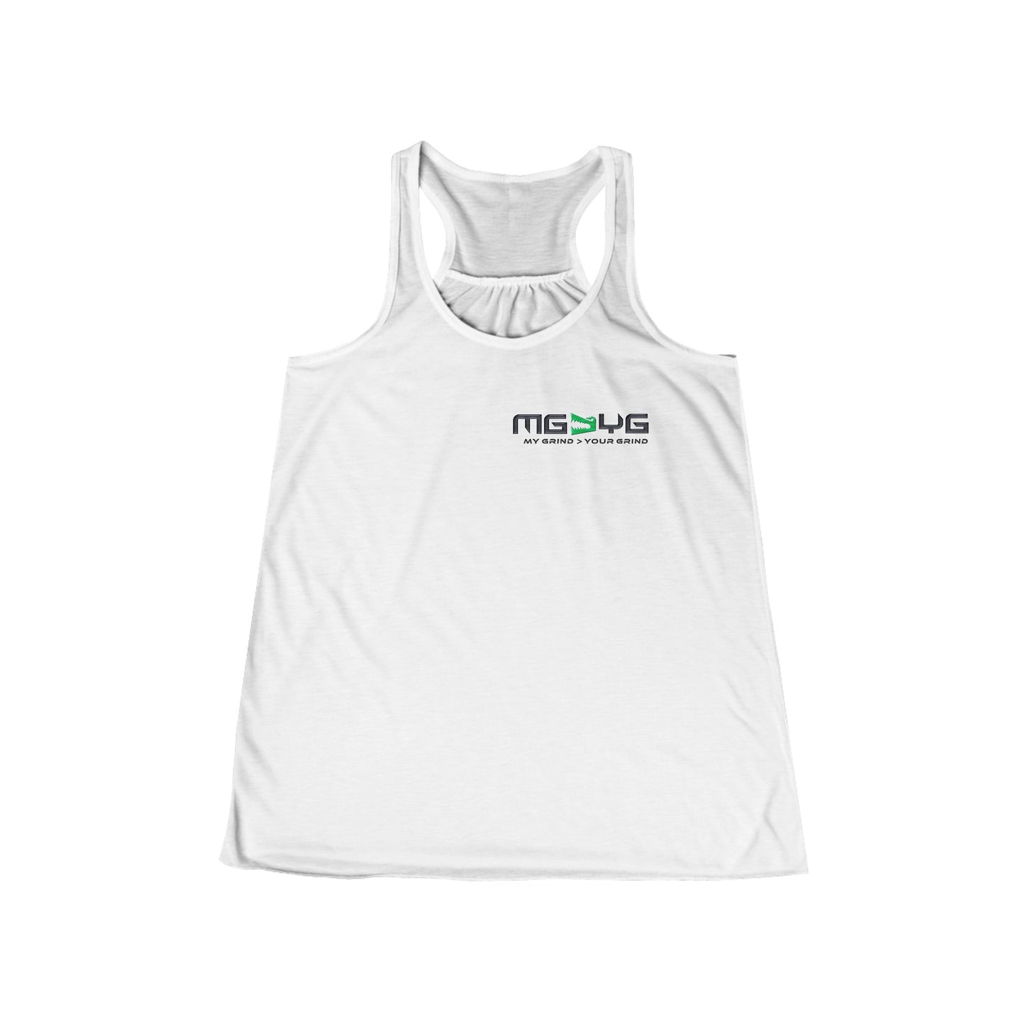 Women's Flowy Racerback Tank - MG > YG