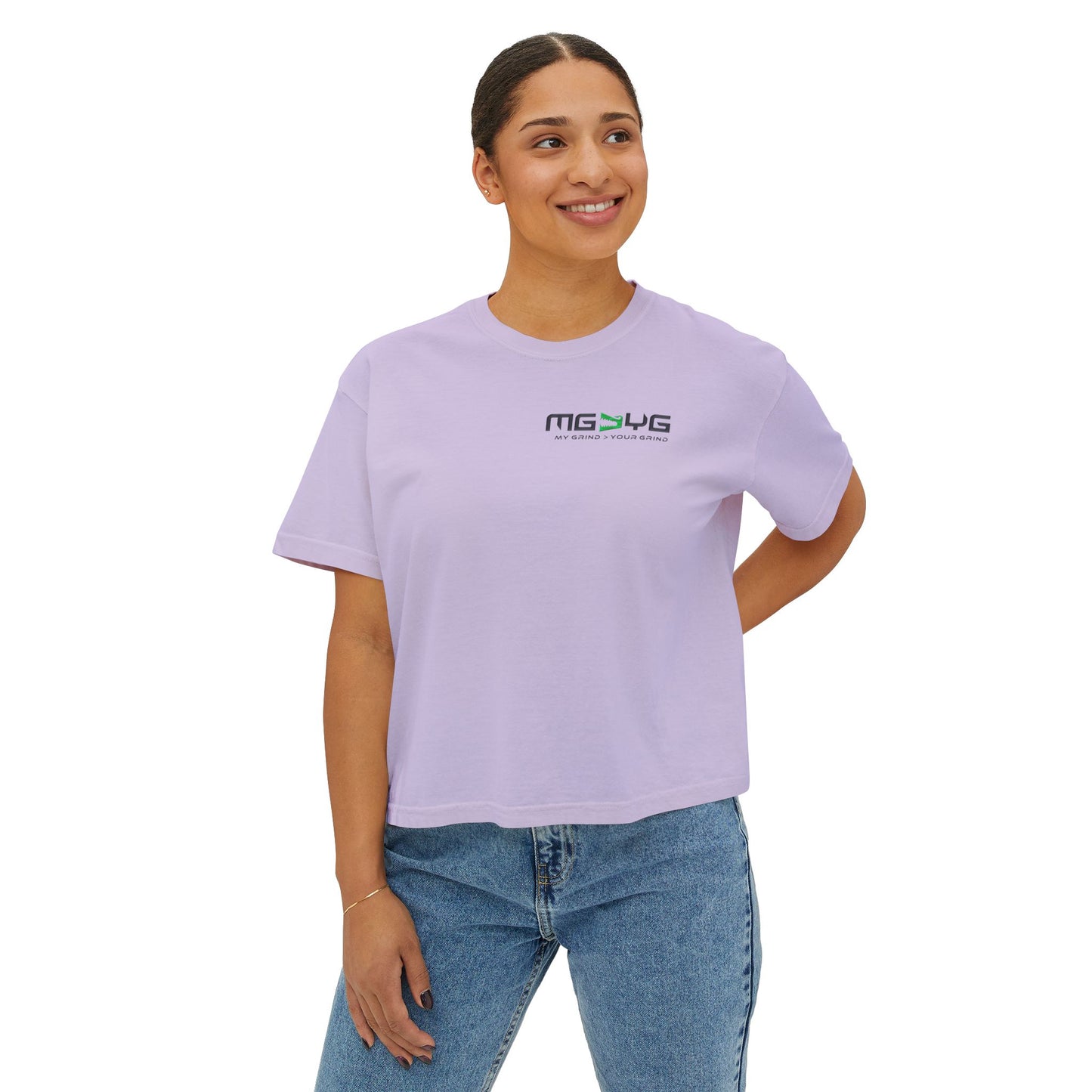 MG > YG Women's Boxy Tee