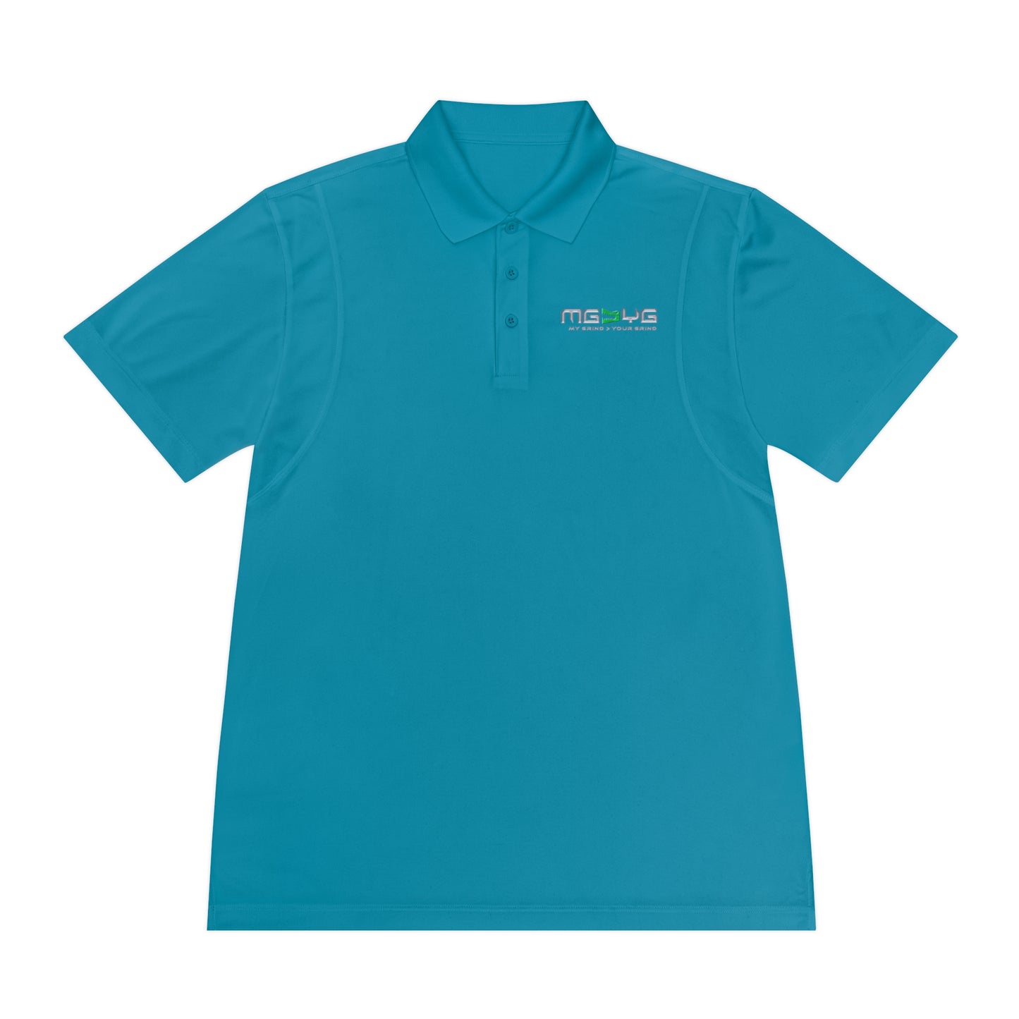 Men's Sport Polo Shirt - Lightweight - MG > YG