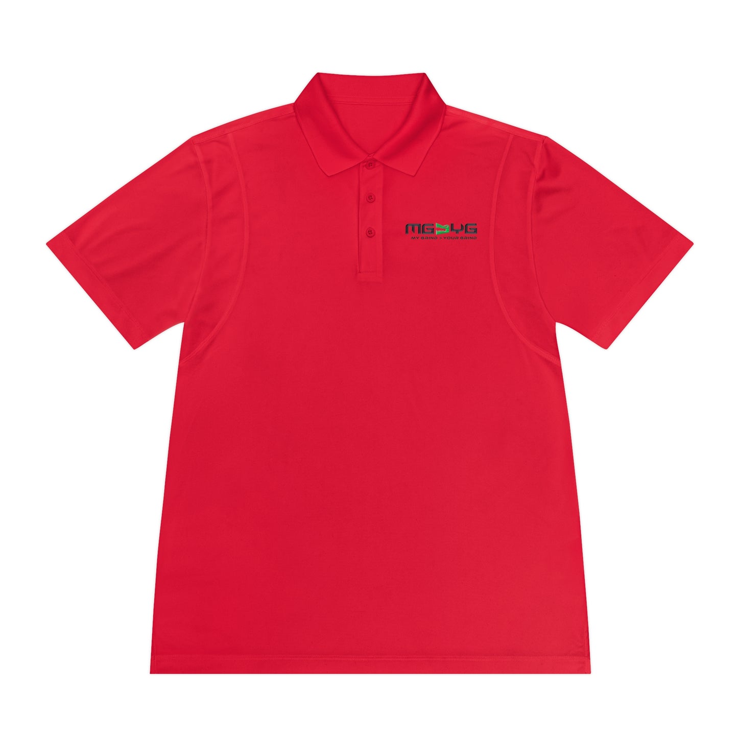 Men's Sport Polo Shirt - Lightweight - MG > YG