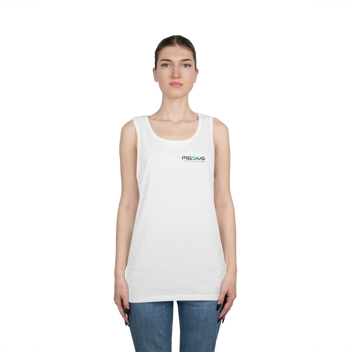 Unisex Heavy Cotton Tank Top - MG > YG