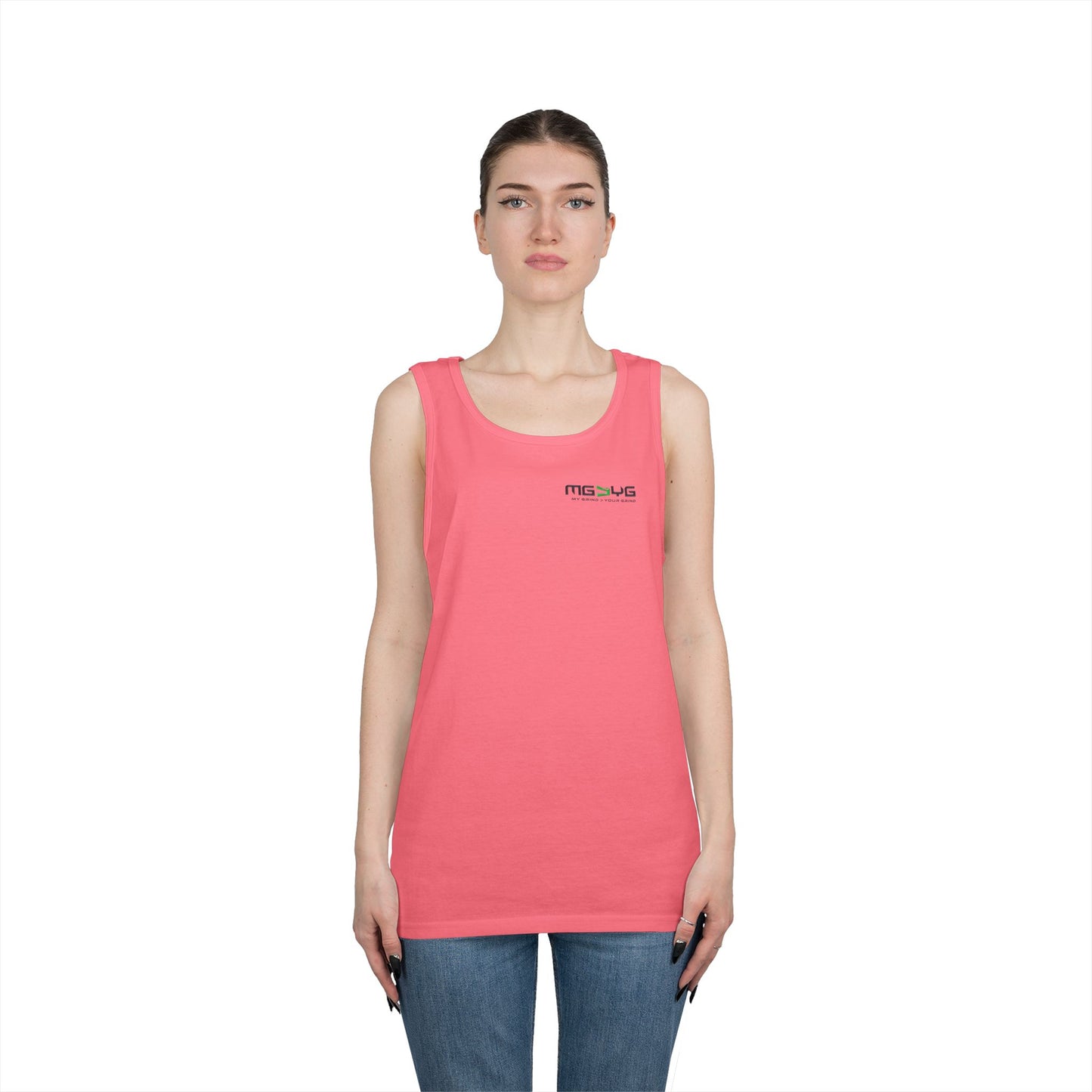 Unisex Heavy Cotton Tank Top - MG > YG