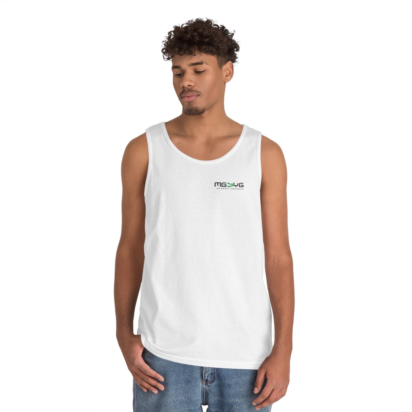 Unisex Heavy Cotton Tank Top - MG > YG