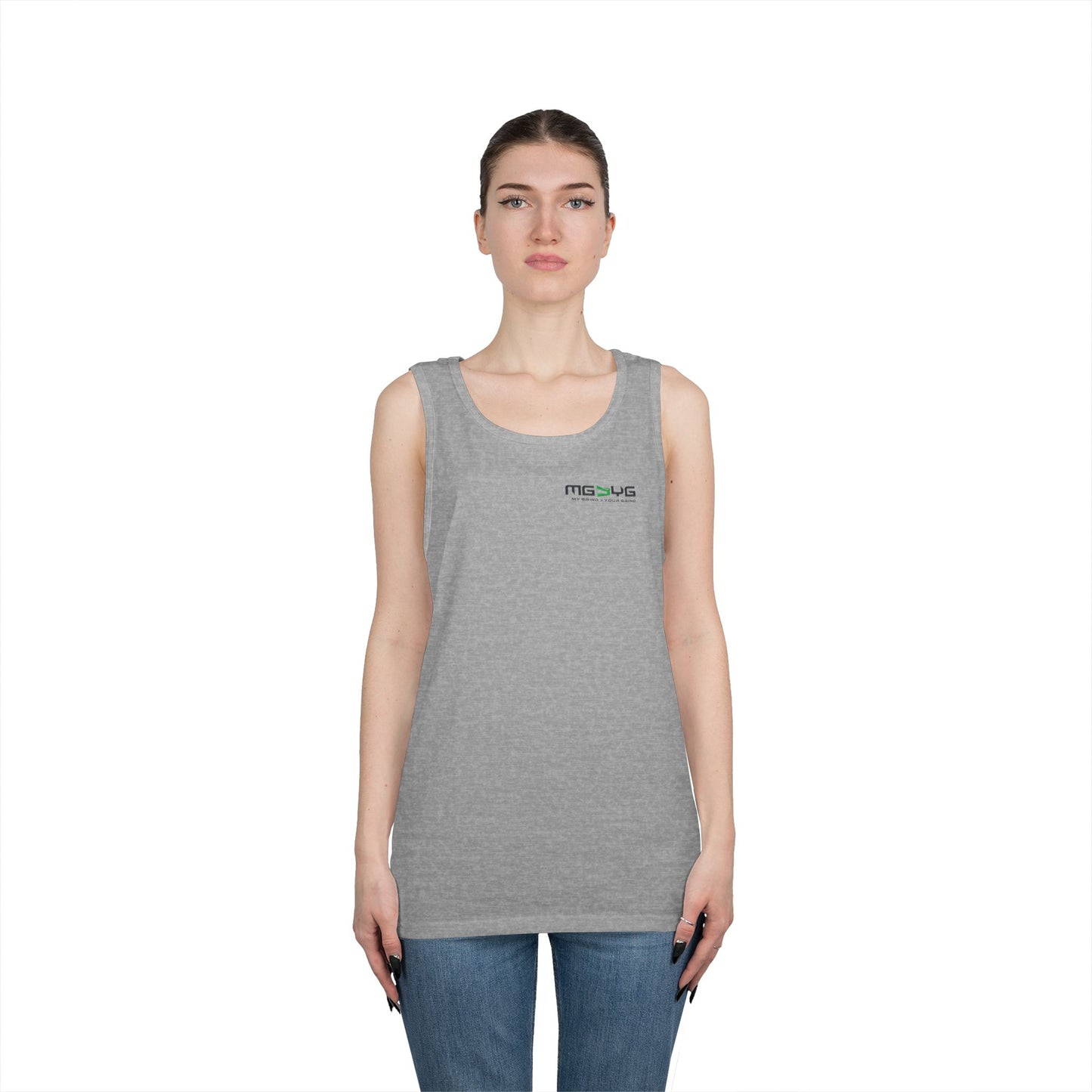 Unisex Heavy Cotton Tank Top - MG > YG